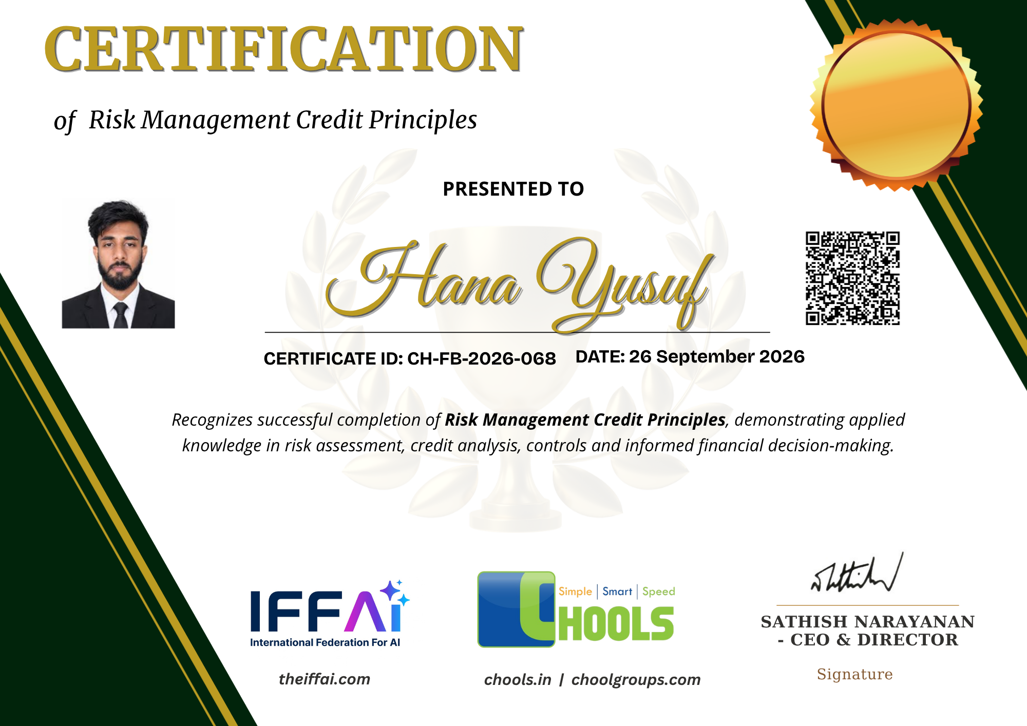 Risk Management Credit Principles